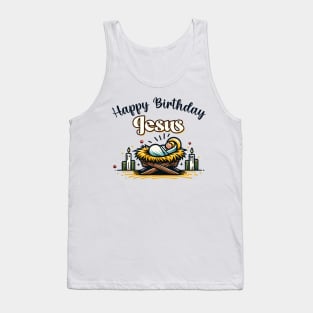 Happy Birthday Jesus Tank Top